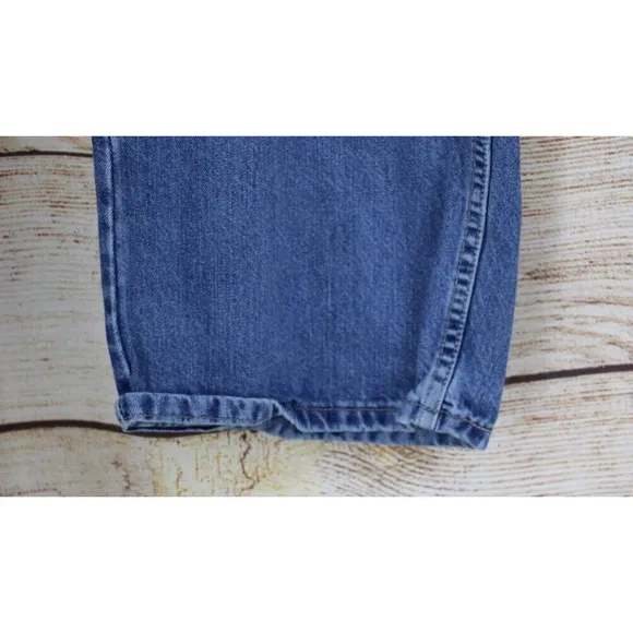 Y2K VINTAGE SilverTab Levis Oversized Fit Mens Tag Size 34x36 Medium Wash Jeans