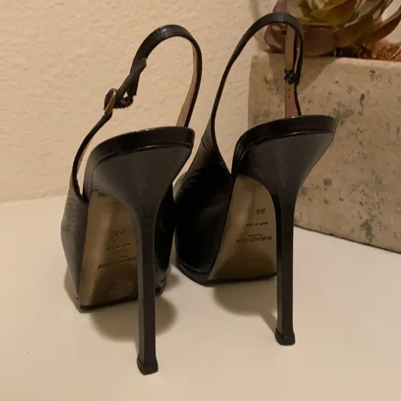 YSL slingback heels