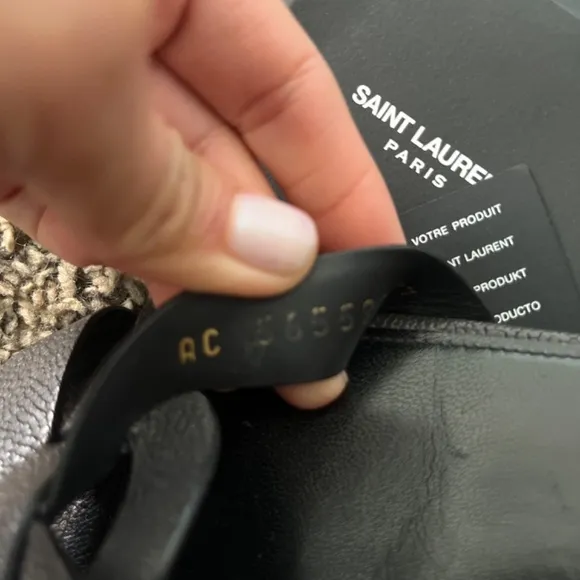 Ysl tribute flat mules