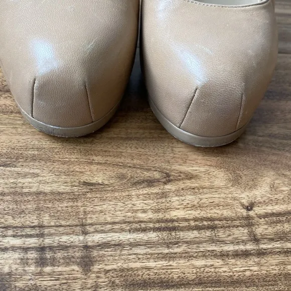 Yves Saint Laurent Tribtoo Beige Slingback pumps 105mm - Size 39