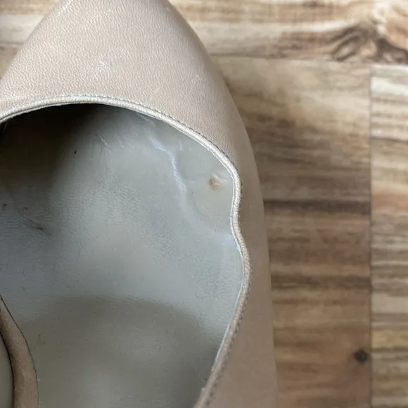 Yves Saint Laurent Tribtoo Beige Slingback pumps 105mm - Size 39