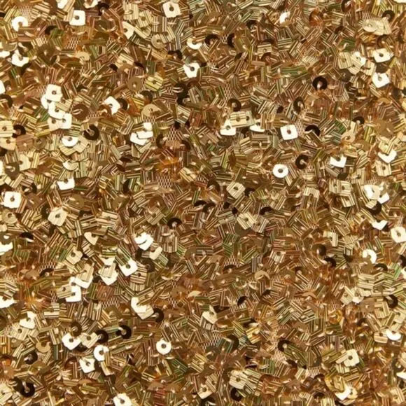 ZARA GOLD SEQUIN KNIT SLIP DRESS bloggers favorite