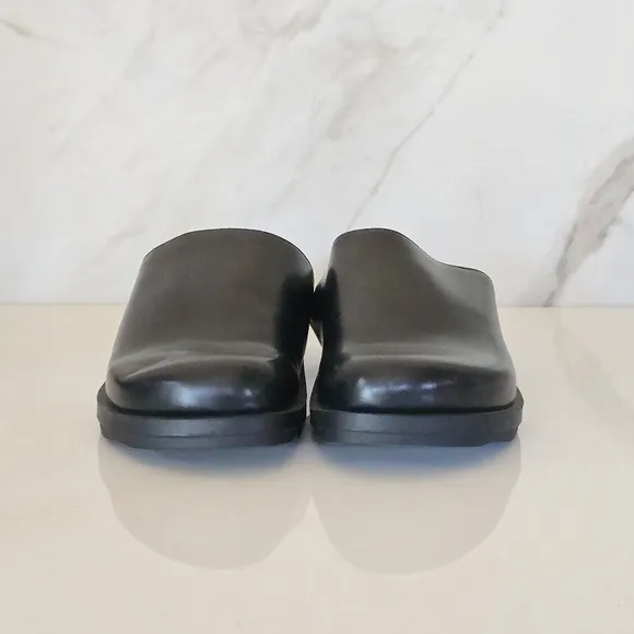 ZARA Mule Clogs Leather Slip-on Mules Size 40