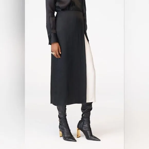 ZARA STUDIO SPECIAL EDITION CONTRASTING SKIRT LIMITED EDITION