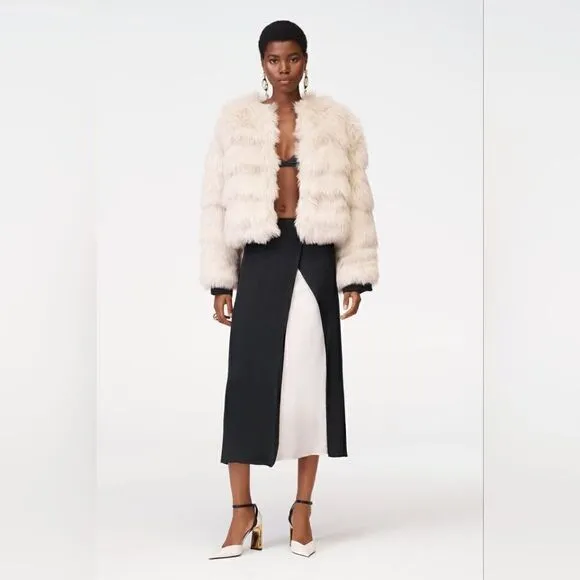 ZARA STUDIO SPECIAL EDITION CONTRASTING SKIRT LIMITED EDITION