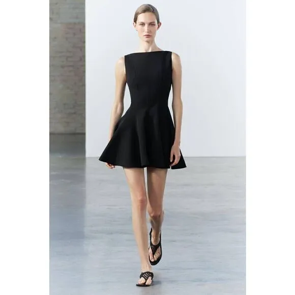ZARA ZW COLLECTION SKATER DRESS