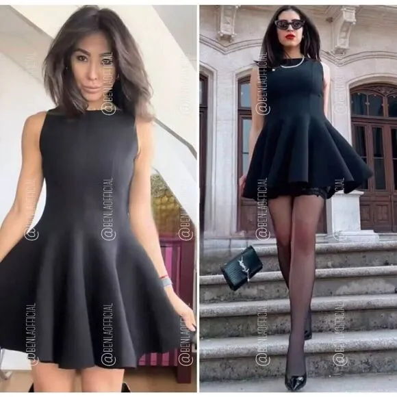 ZARA ZW COLLECTION SKATER DRESS
