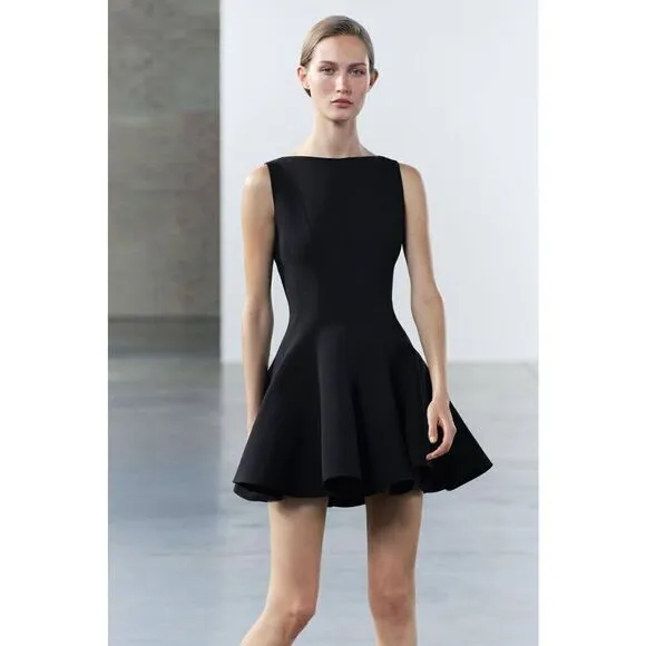 ZARA ZW COLLECTION SKATER DRESS