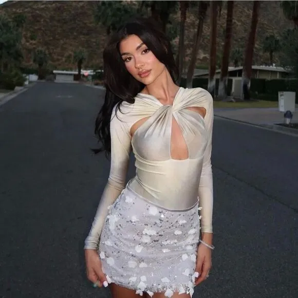 ZARA SEQUIN MINI SKIRT