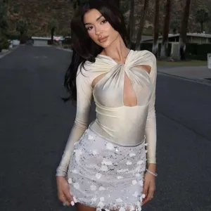 ZARA SEQUIN MINI SKIRT