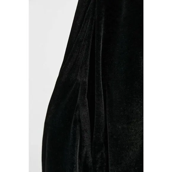 ZARA SEQUIN VELVET CAPE NWT
