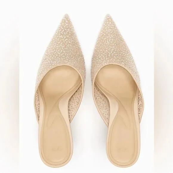 ZARA SPARKLY MESH MULES